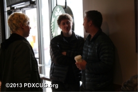 Commodore SX-64 Party at Starbucks