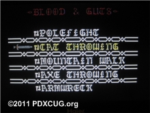 Blood and Guts on the Commodore 64 - Cat Throwing Blood and Guts on the Commodore 64 - Cat Throwing